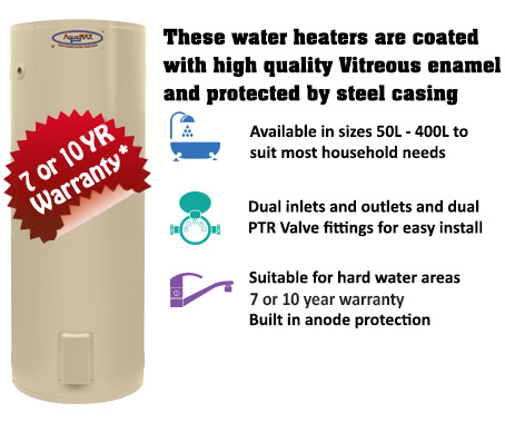 Electric Vitreous Enamel Water Heaters